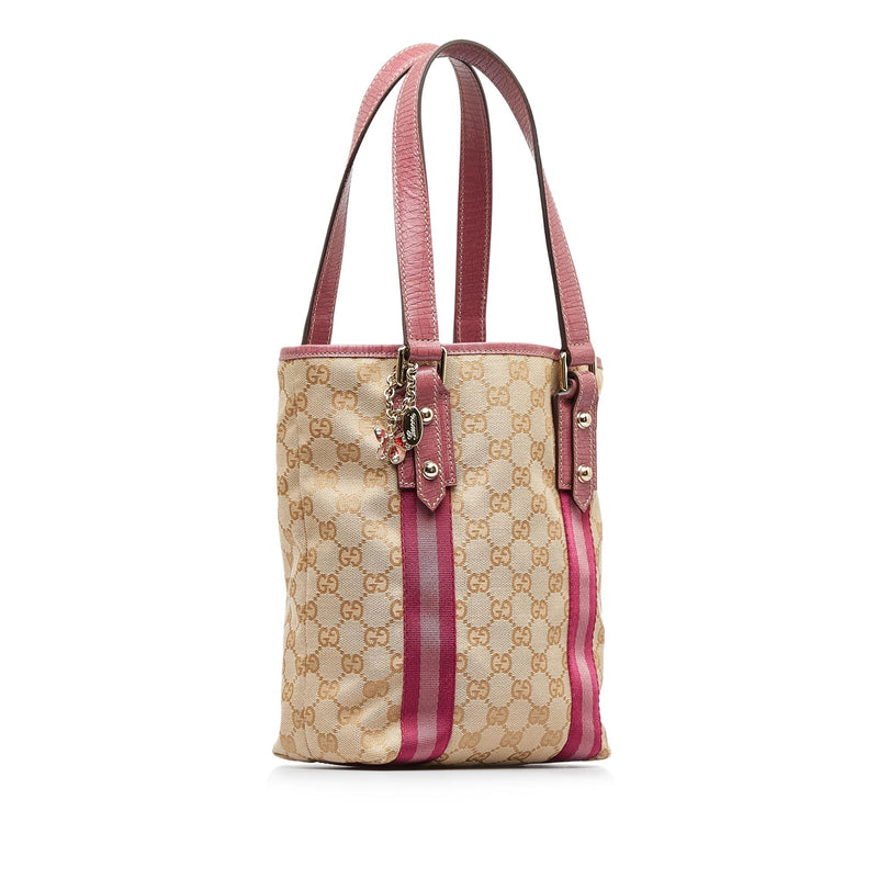 Gucci GG Canvas Jolicoeur Tote Bag (SHG-33679) – LuxeDH