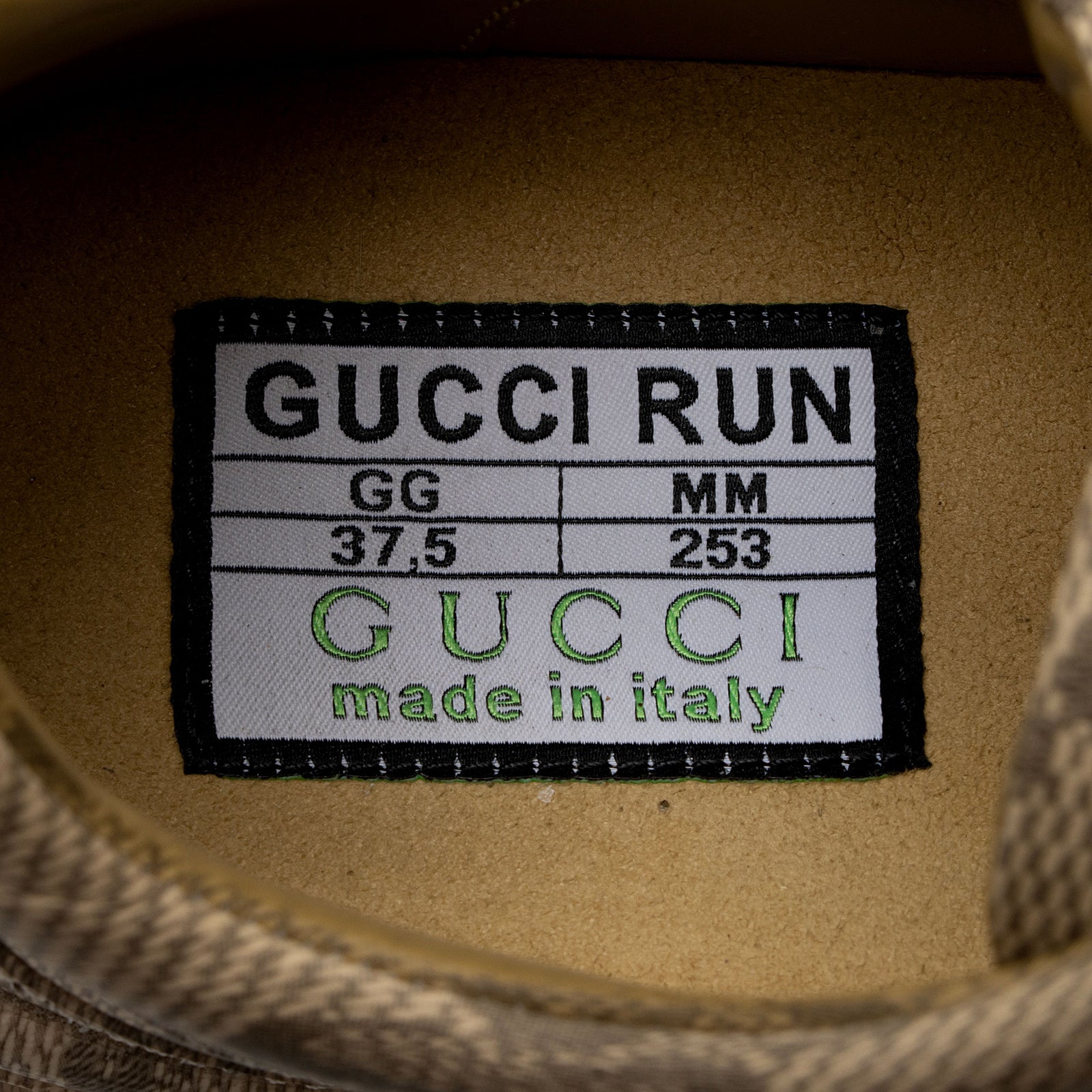 Do gucci shoes run big fashion