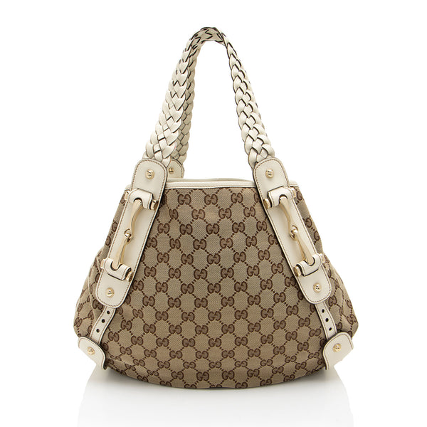 Gucci GG Canvas Pelham Small Shoulder Bag (SHF-ekffiS)