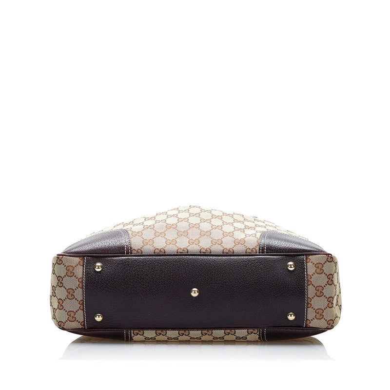 Gucci GG Canvas Princy Tote Bag (SHG-RgGUyG) – LuxeDH