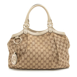 Gucci GG Canvas Sukey Medium Tote (SHF-23402)