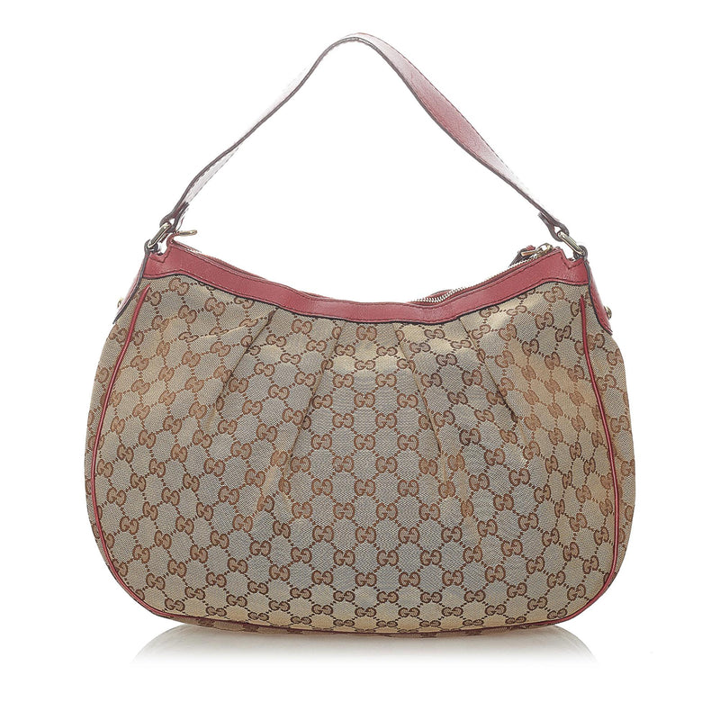 Gucci GG Canvas Sukey Shoulder Bag (SHG-37326)