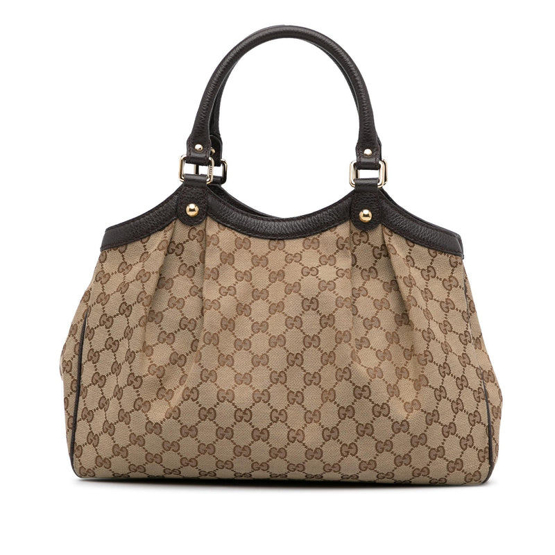 Gucci GG Canvas Sukey Tote Bag (SHG-9lDbkn) – LuxeDH