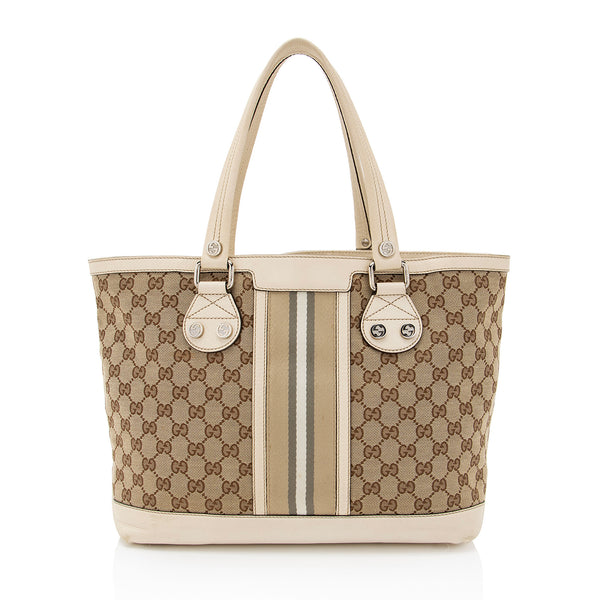 Gucci GG Canvas Sunset Medium Tote (SHF-j6mer4)