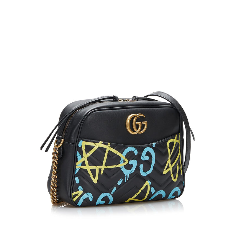 Gucci GG Marmont Black Medium Shoulder Bag