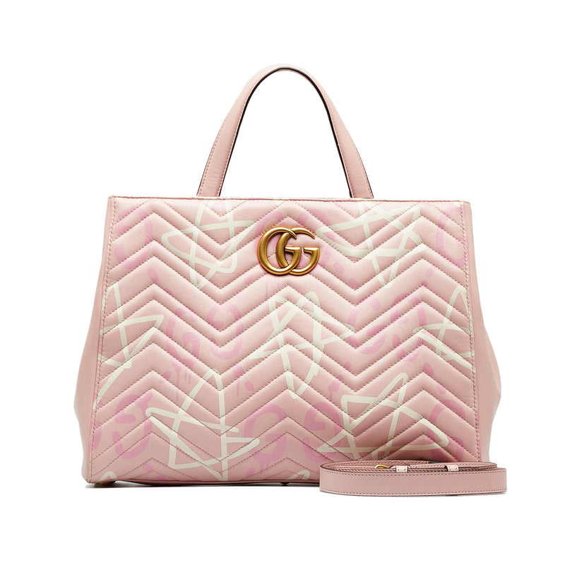 Gucci GG Marmont Ghost Satchel (SHG-AiKlZD)