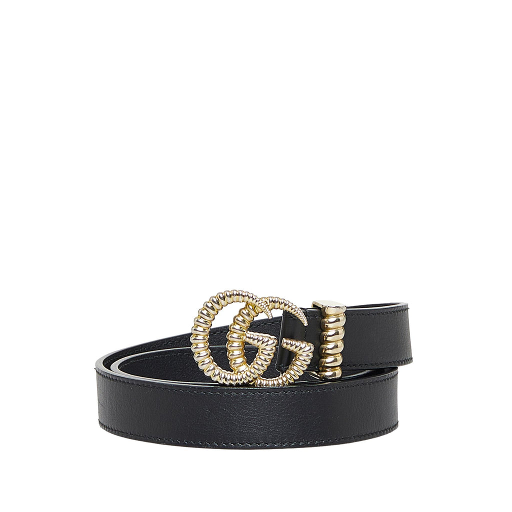 Gucci Women's GG Marmont Leather Belt