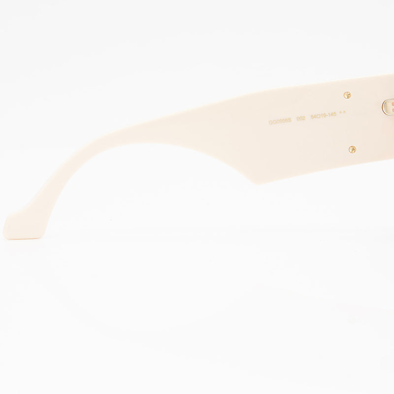 Gucci GG Oversized Rectangular Sunglasses (SHF-cmwgeD)