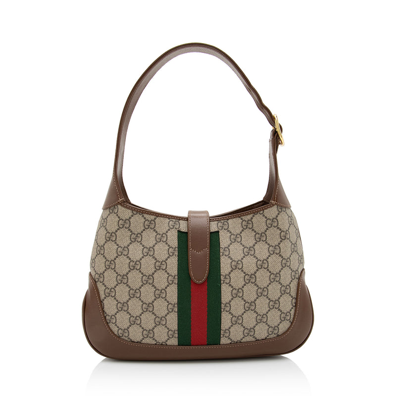 Gucci Lady Web Shoulder GG Monogram Web Nylon Shoulder Strap