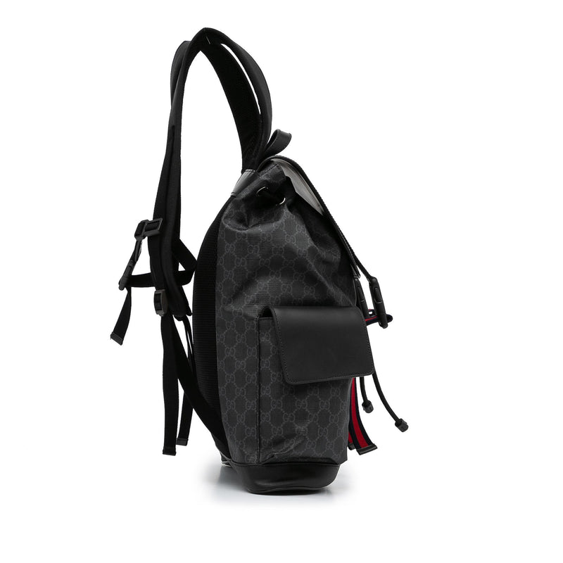 Gucci GG Supreme Backpack - Black