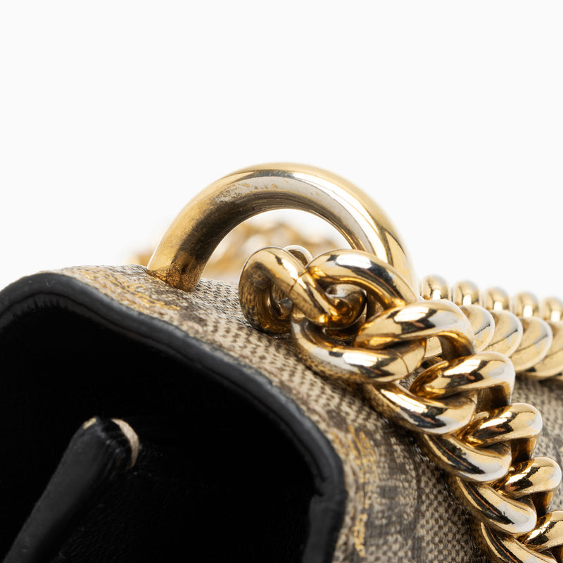Gucci GG Supreme Bee Padlock Small Shoulder Bag (SHF-JaFqOf) – LuxeDH
