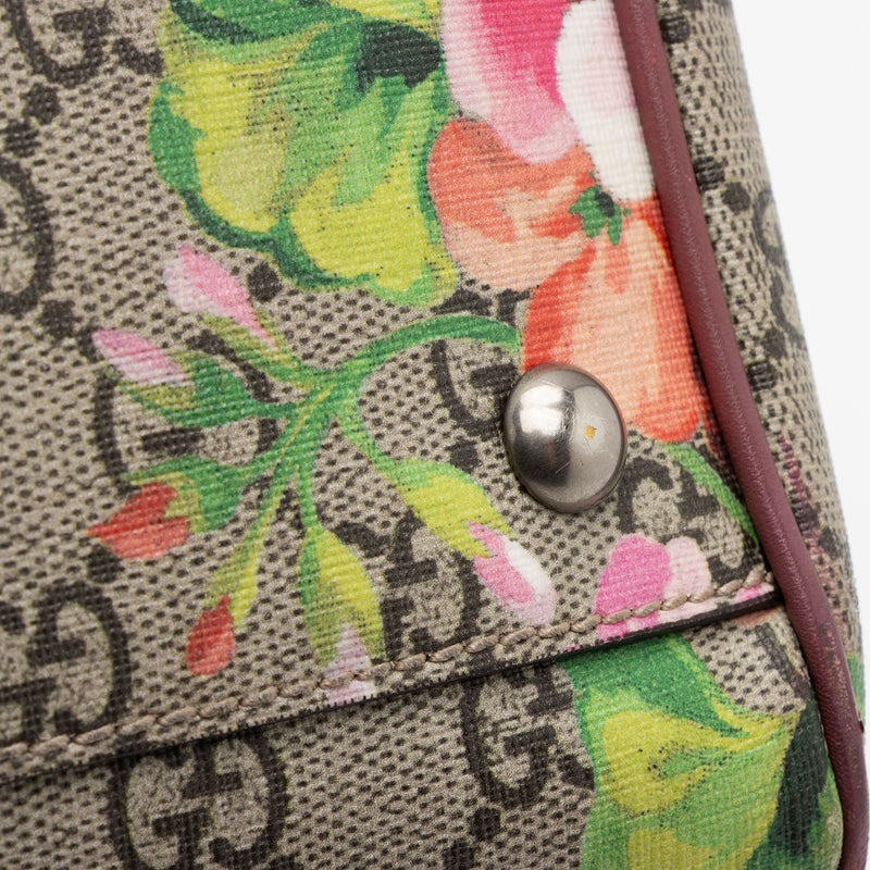 Gucci - Authenticated Boston Handbag - Leather Multicolour Floral for Women, Never Worn