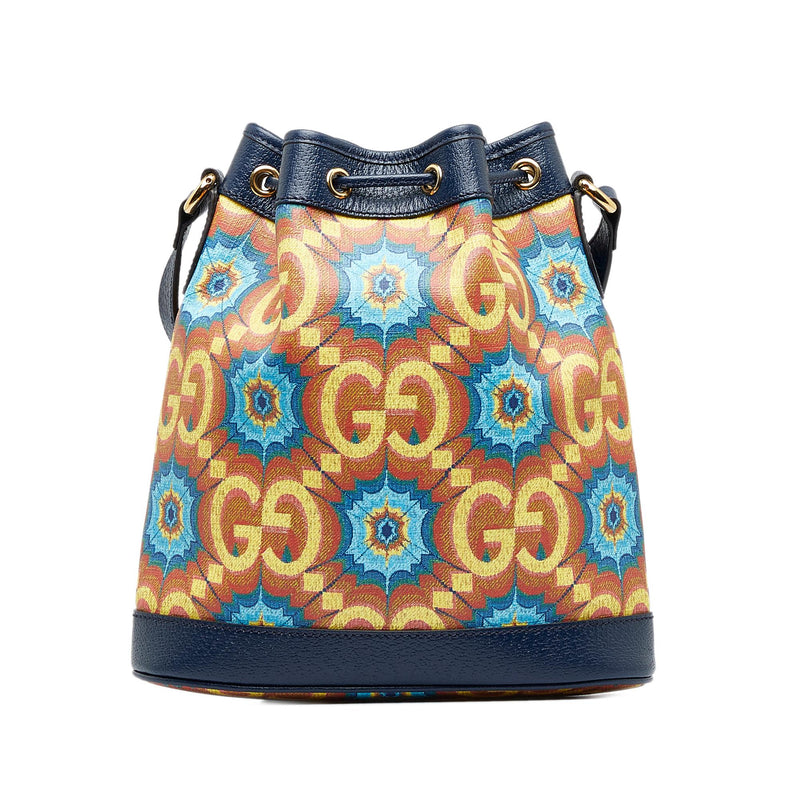 Gucci GG Supreme Kaleidoscope 100 Bucket Bag (SHG-0Z1SMu)