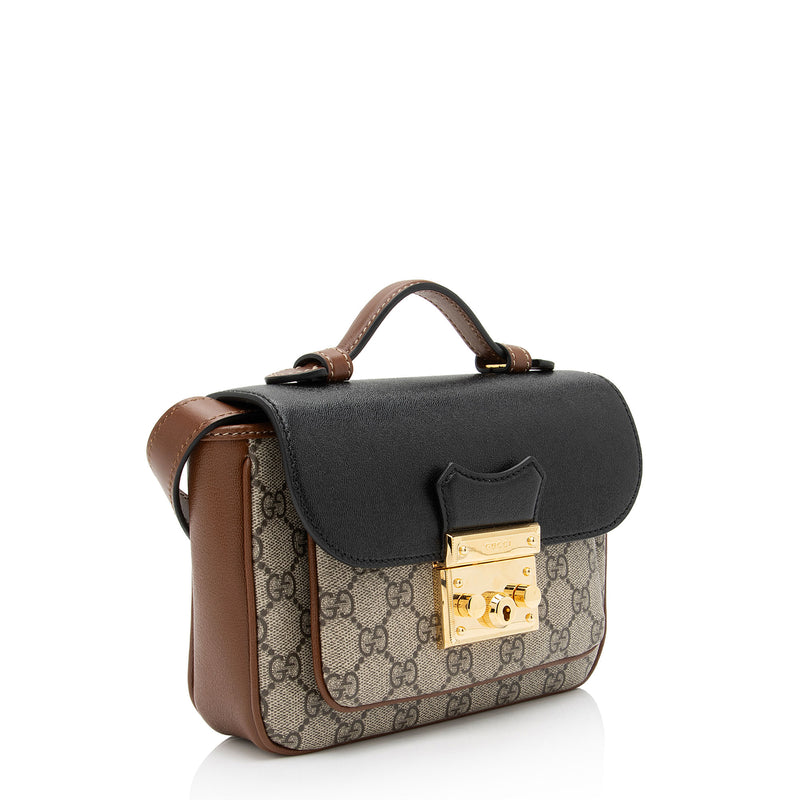 GUCCI Mini Bag Padlock Gg Top Handle Bag for Women