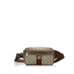 GUCCI GG SUPREME OPHIDIA BELT BAG