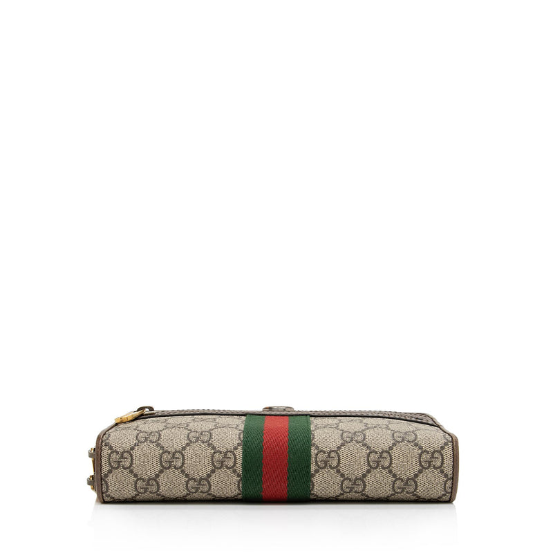 Gucci GG Supreme Ophidia Double Zip Crossbody Bag (SHF-kVk4Lq