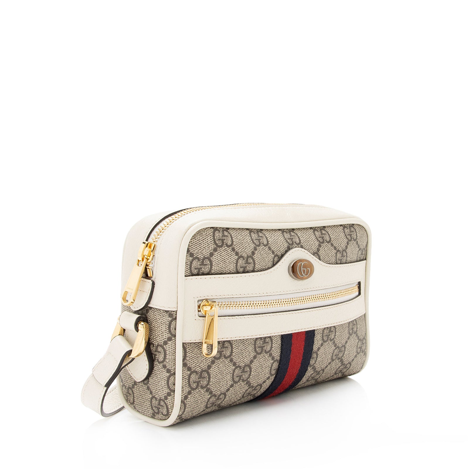 Gucci GG Supreme Ophidia Mini Shoulder Bag (SHF-GxL2JB) – LuxeDH