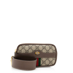 Gucci GG Supreme Ophidia Phone Case Belt Bag - Size 34 / 85 (SHF-19941)