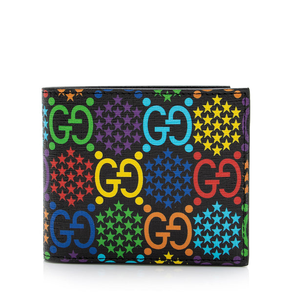 Gucci GG Supreme Psychedelic Bi-Fold Wallet (SHF-tkzLng)