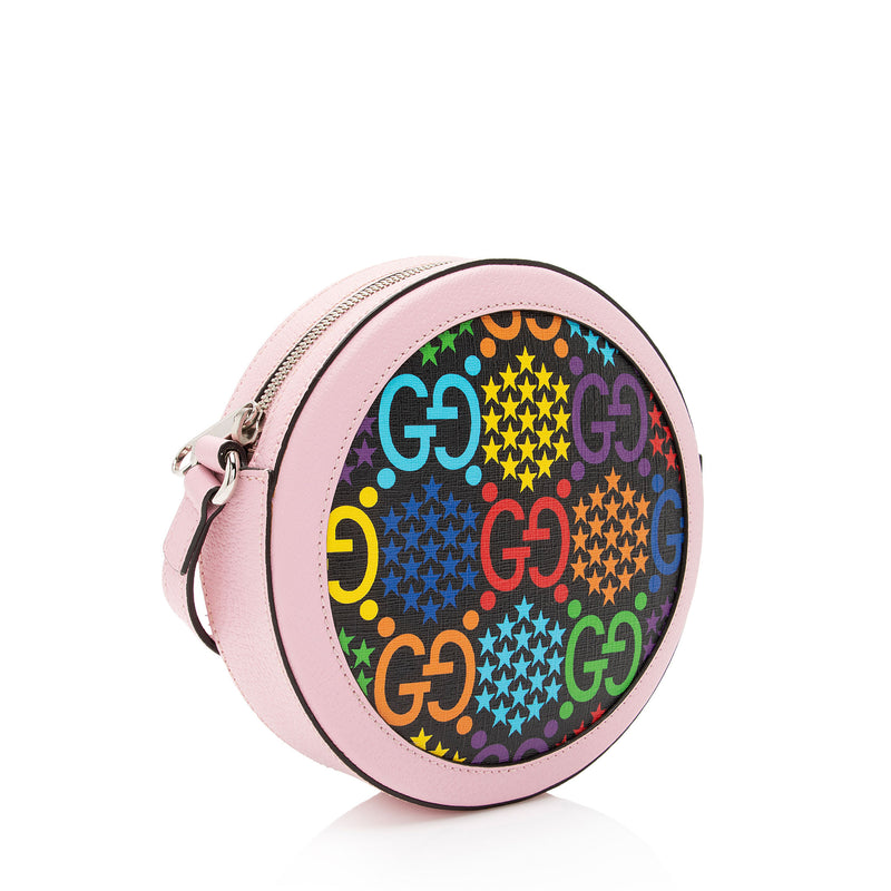 GUCCI GG Psychedelic Round Shoulder Bag