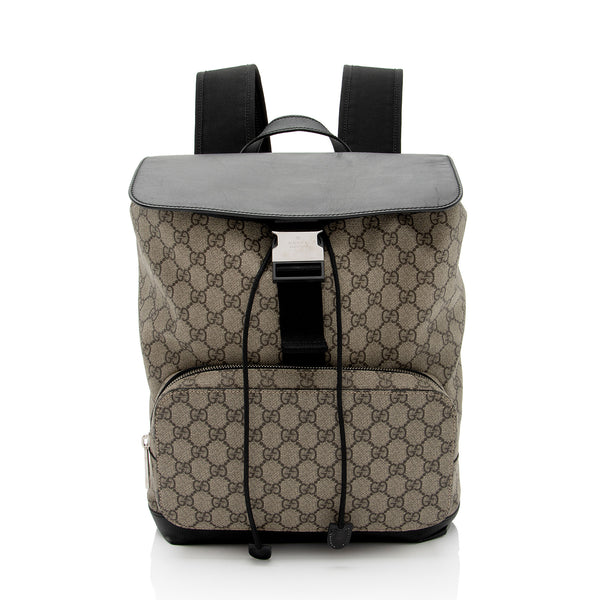 Gucci GG Supreme Small Backpack (SHF-jvM3xv)