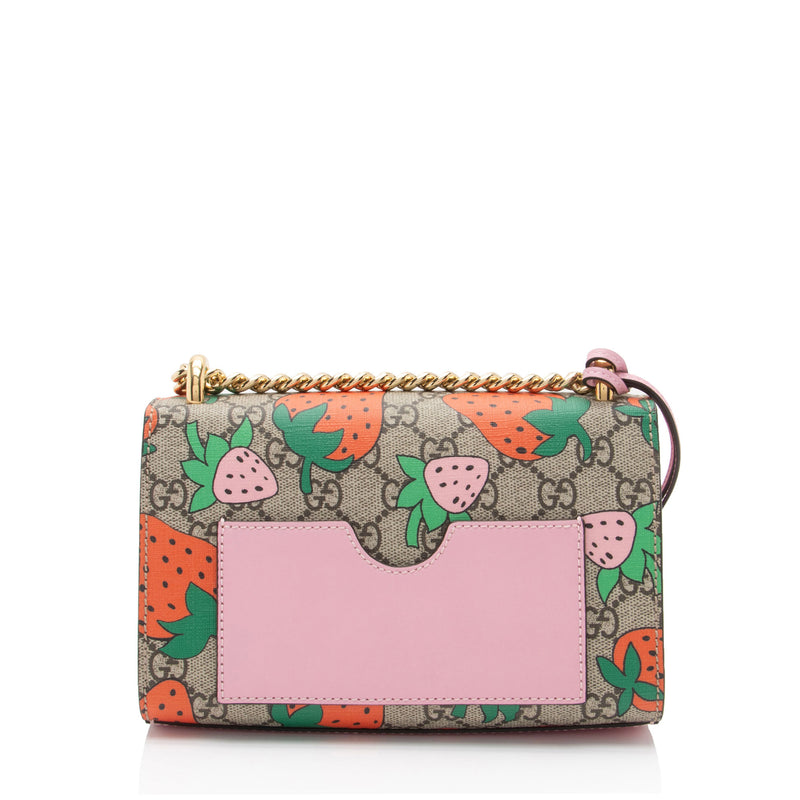 Gucci strawberry padlock bag sale