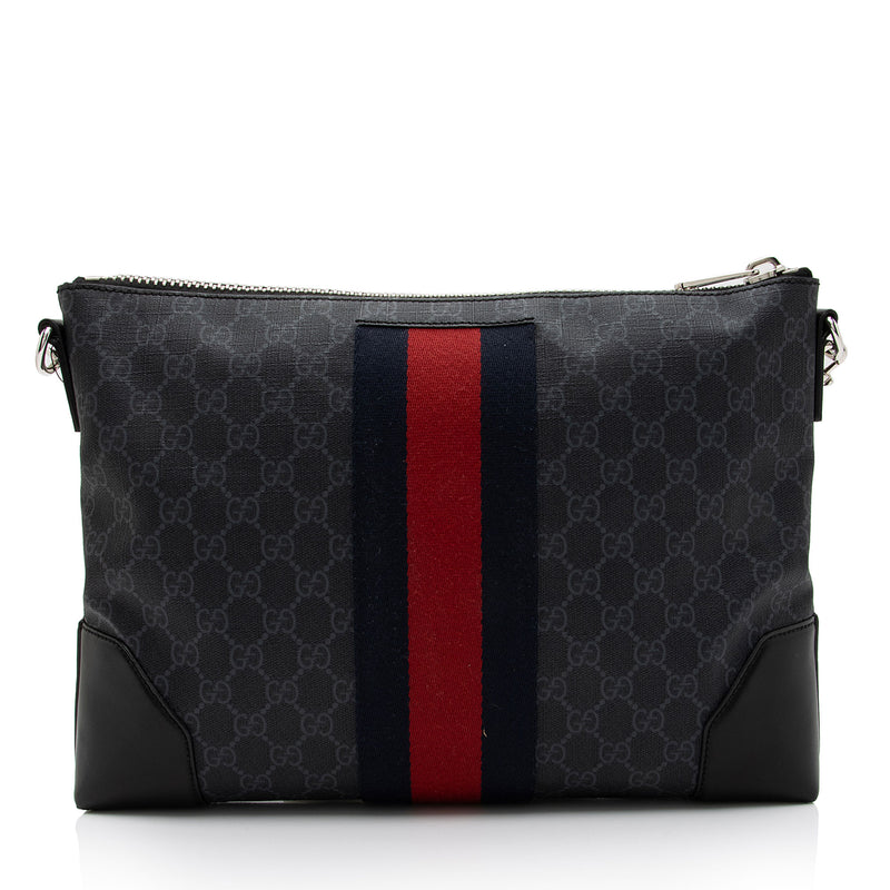 GG Supreme Square Black Messenger