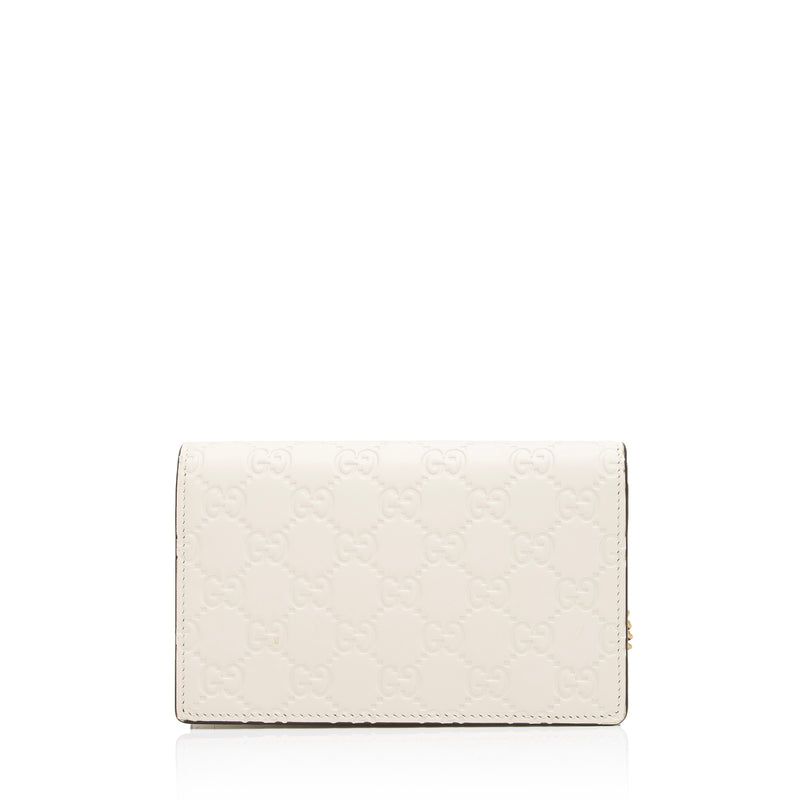 Gucci wallet online white