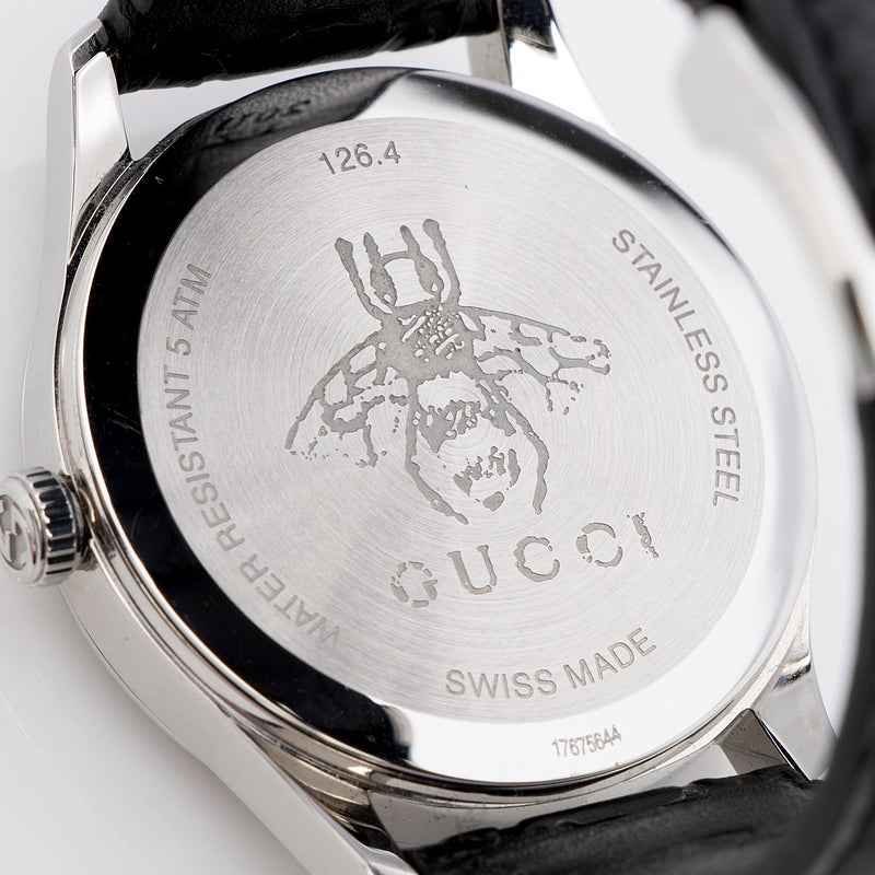 gucci g timeless 38mm bee web watch item