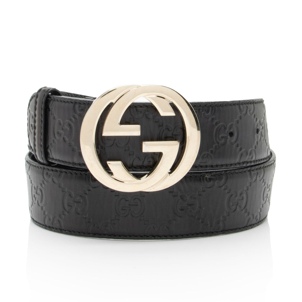 Gucci hot sale gray belt