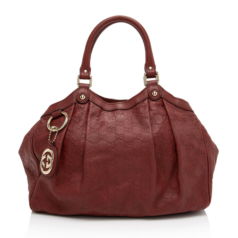 Gucci Guccissima Leather Sukey Medium Tote SHF aMRl0z LuxeDH