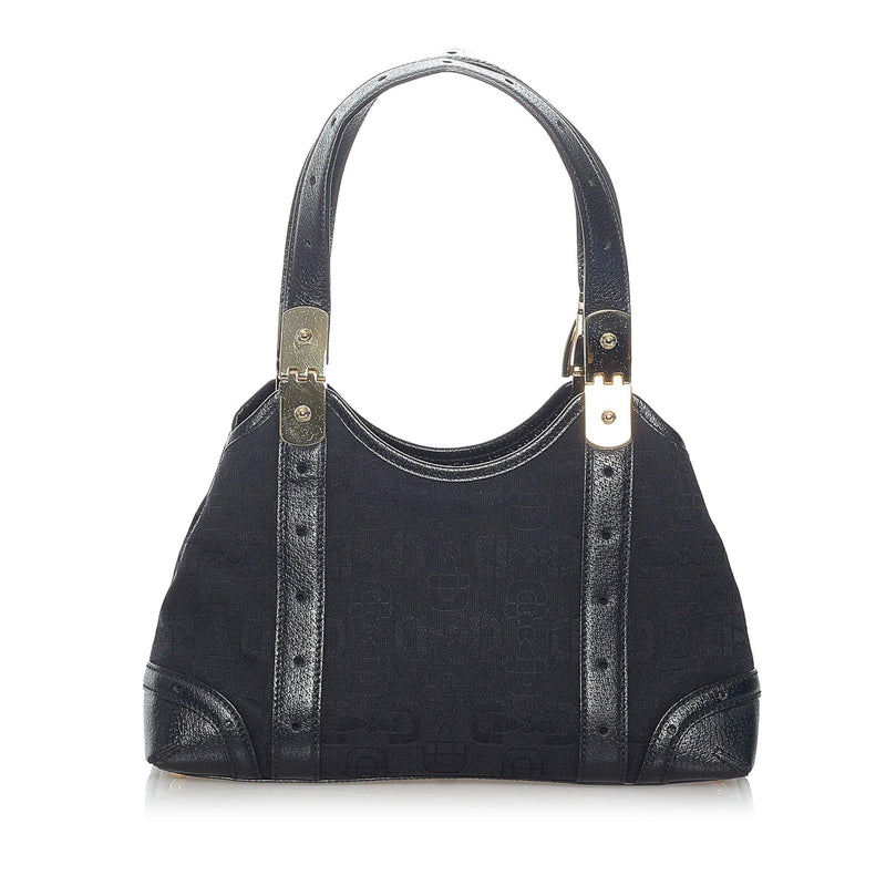 Gucci Horsebit Canvas Handbag (SHG-37321)