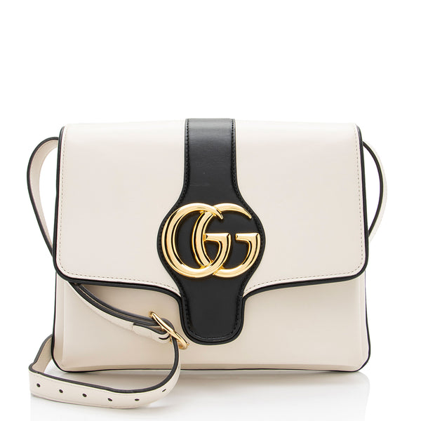 Gucci Leather Arli Medium Shoulder Bag (SHF-NCcLj2)