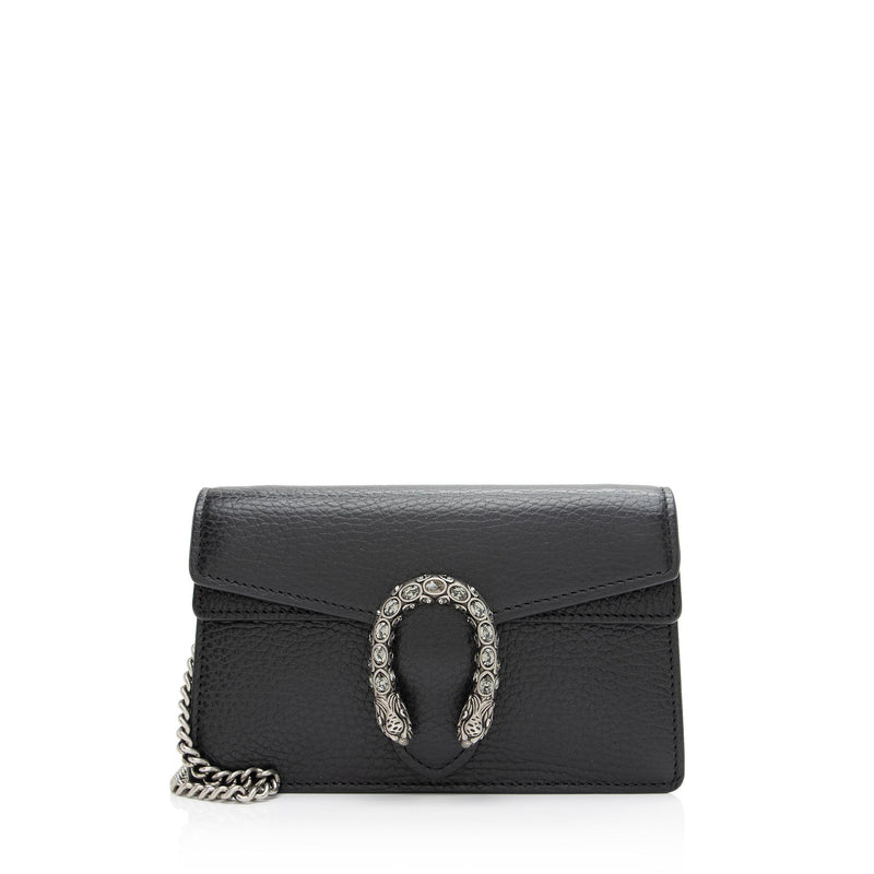 Gucci Leather Dionysus Super Mini Bag (SHF-23495) – LuxeDH