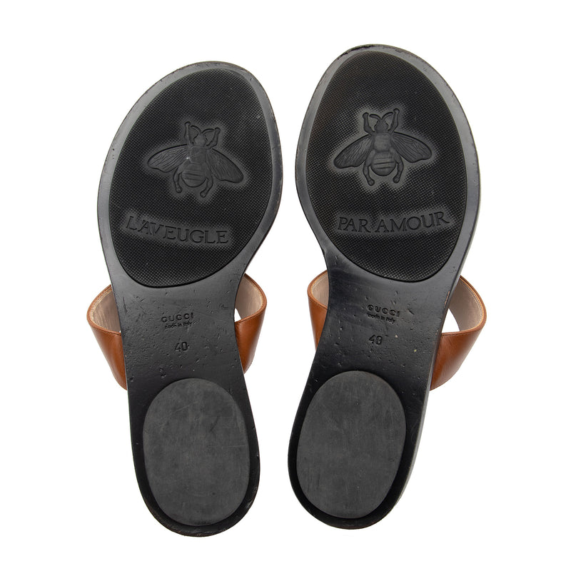 Gucci Men's Interlocking G slide sandal - ShopStyle