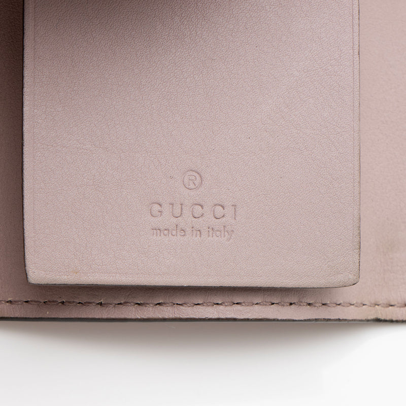 Gucci Leather Interlocking G 6 Key Holder (SHF-kexJYO)