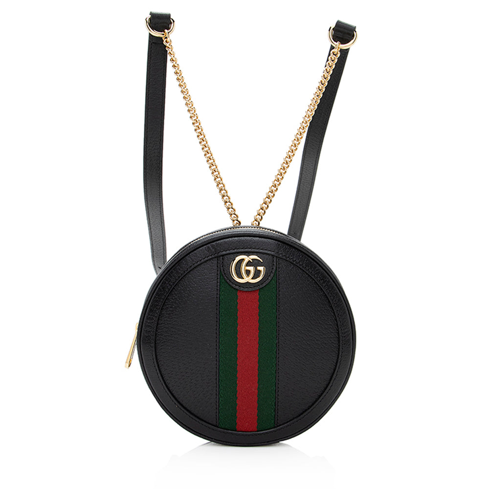 Gucci GG Supreme Ophidia Round Mini Backpack (SHF-23890) – LuxeDH