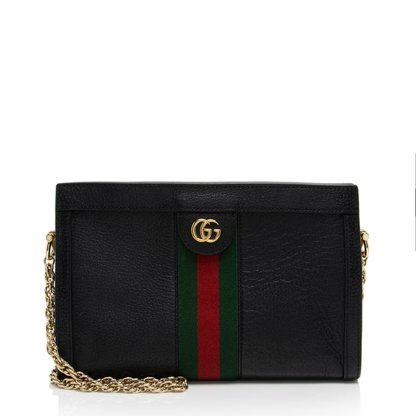 Gucci Leather Ophidia Small Shoulder Bag (SHF-KHuOEb)