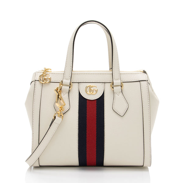 Gucci Leather Ophidia Small Tote (SHF-CUFbmX)