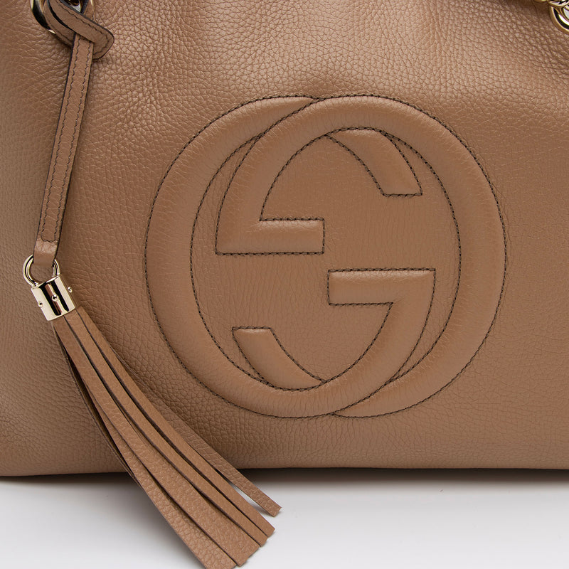 Gucci Leather Soho Medium Shoulder Bag SHF XL0Vpo LuxeDH