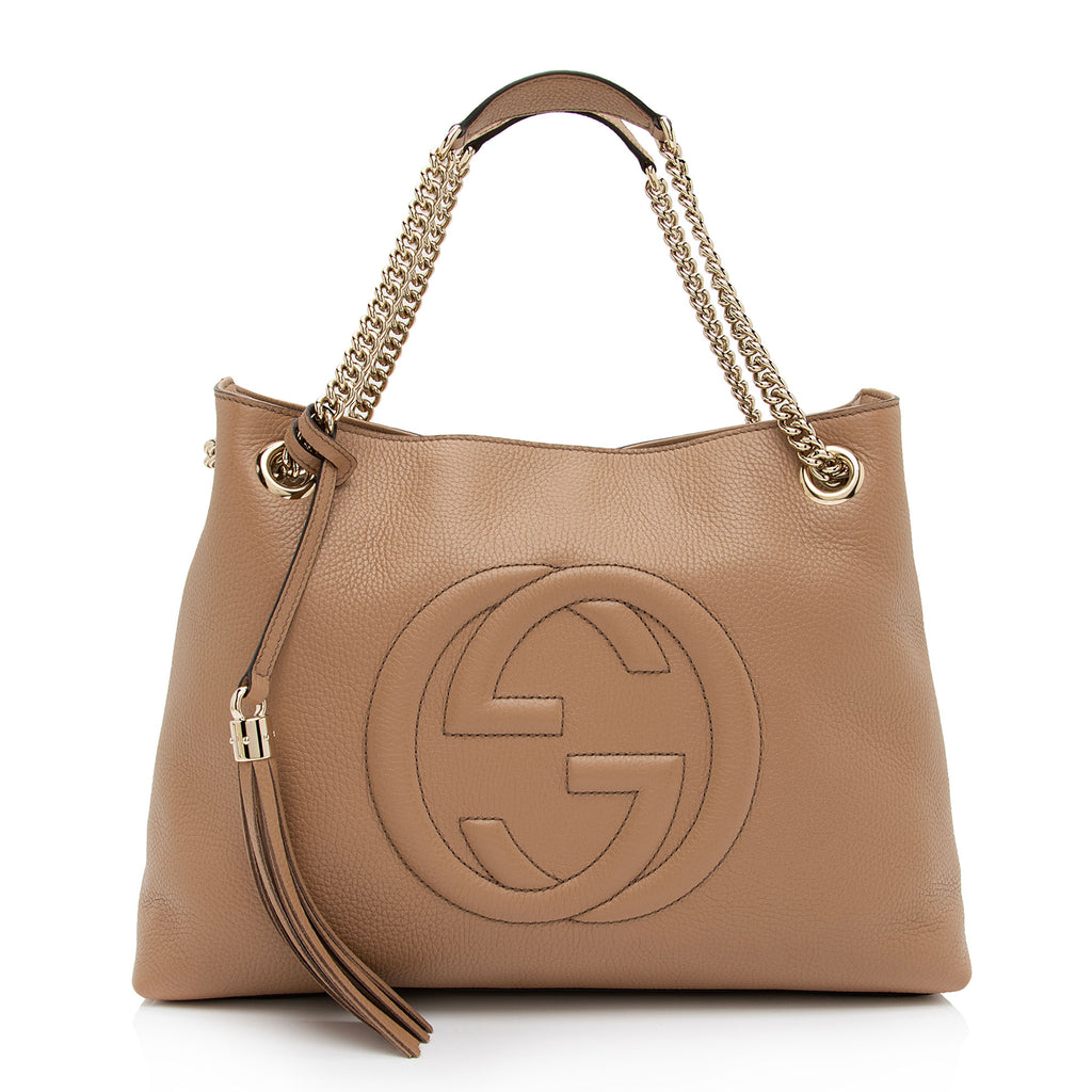 Bolsa Gucci Soho Leather Shoulder Bag Original - US4