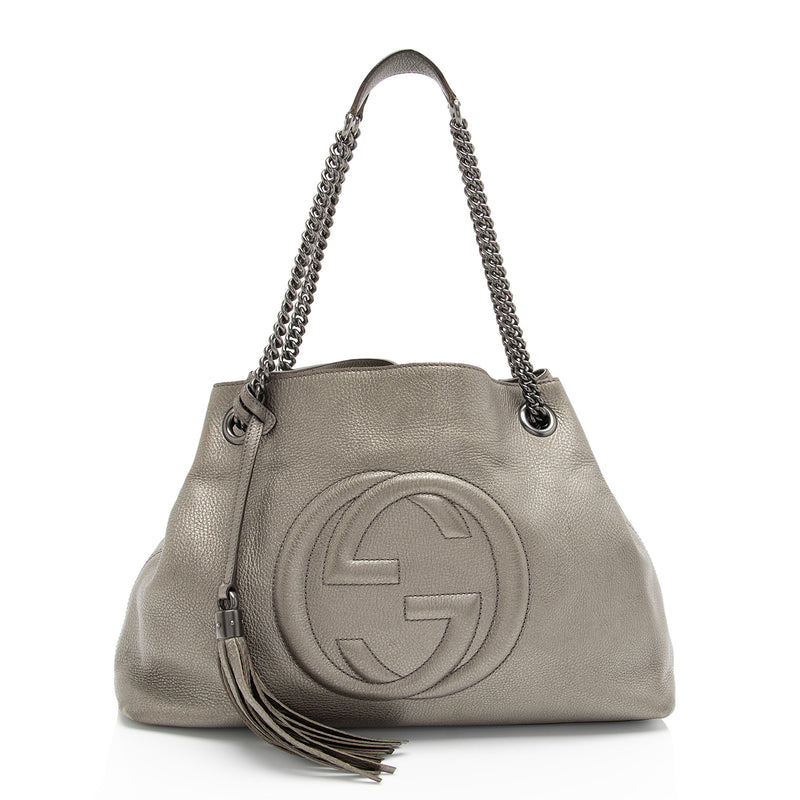 Gucci Leather Soho Medium Shoulder Bag (SHF-eR0hvp)