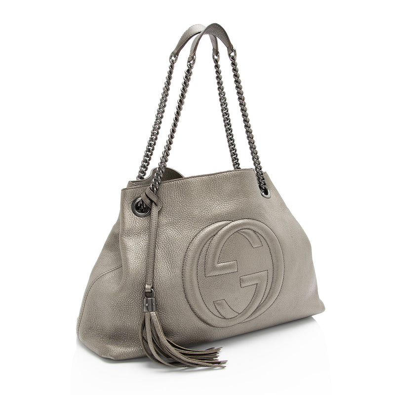 Gucci Leather Soho Medium Shoulder Bag (SHF-eR0hvp)