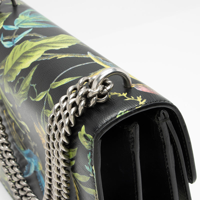 Gucci Leather Tropical Dionysus Medium Shoulder Bag (SHF-oZtKKz)