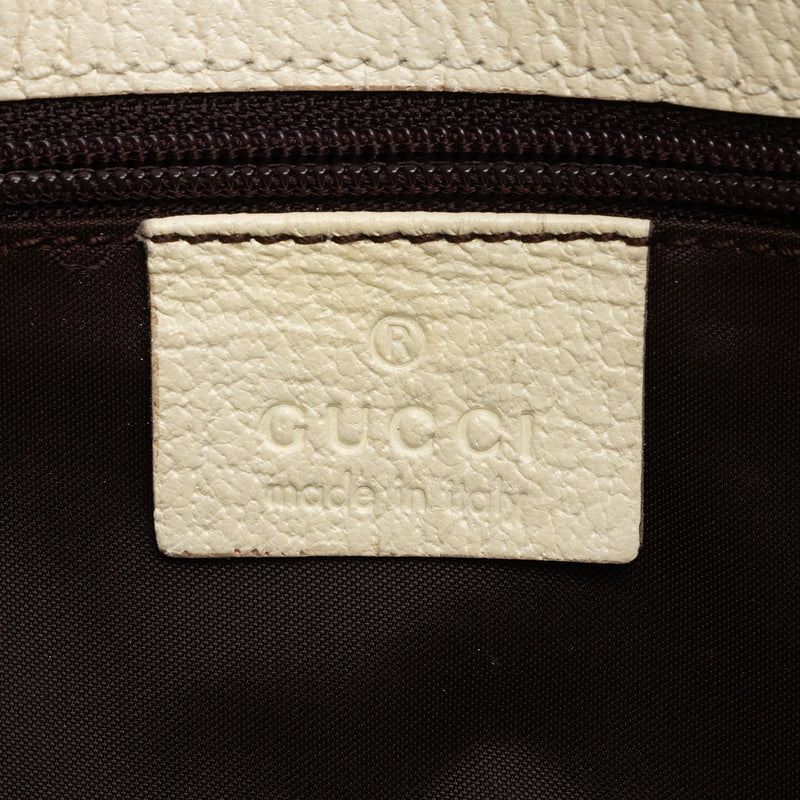 Gucci Linen Bardot Shoulder Bag (SHF-nZNLKy)