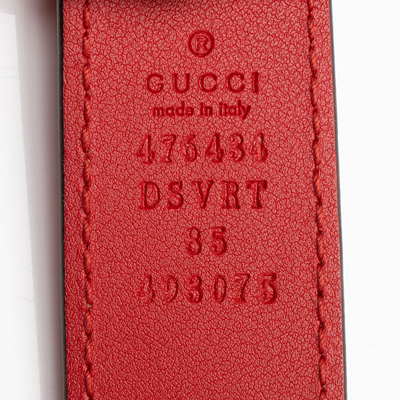 Gucci marmont belt online serial number