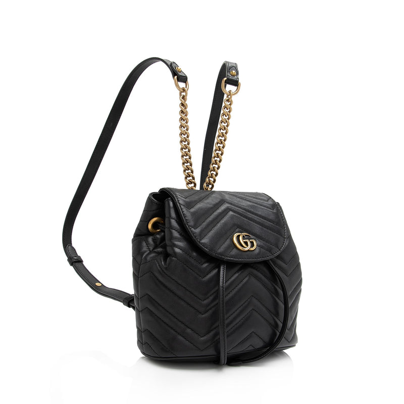 Gucci Dome Sling Bag Black in Leather with Gold-tone - US