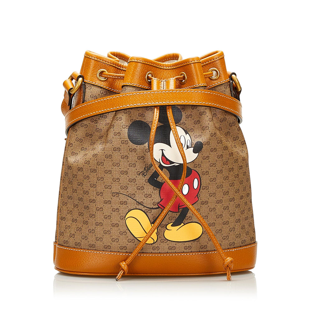 Disney Mini Vintage Monogram Mickey Mouse Shoulder Bag