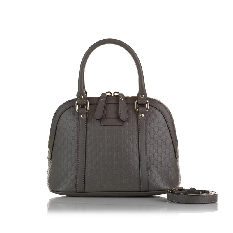 GUCCI] Microguccissima Mini Dome Bag Black