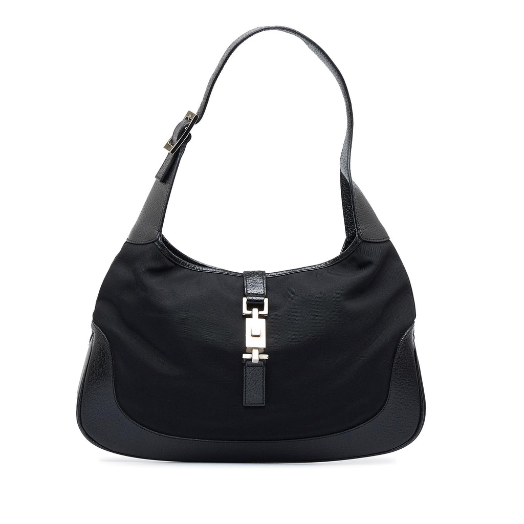 Gucci Jackie Canvas Shoulder Bag (SHG-27269) – LuxeDH